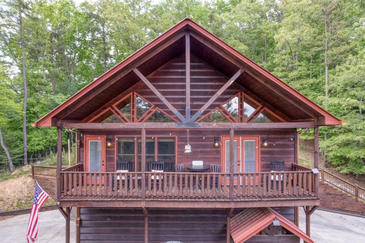 Trout N' About Your Blue Ridge Mountains Retreat, Hot Tub + Game Room! Ellijay Exteriér fotografie
