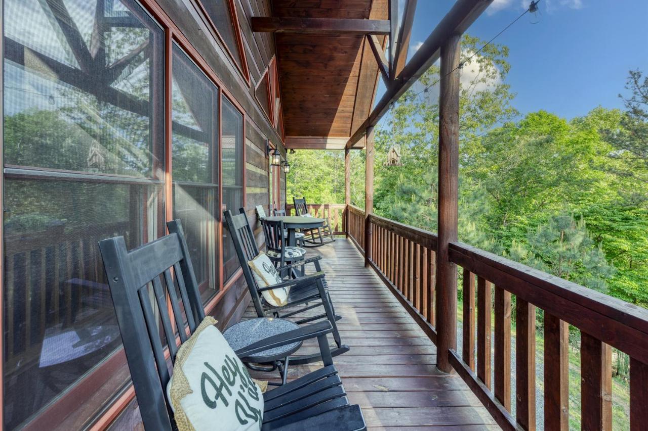 Trout N' About Your Blue Ridge Mountains Retreat, Hot Tub + Game Room! Ellijay Exteriér fotografie